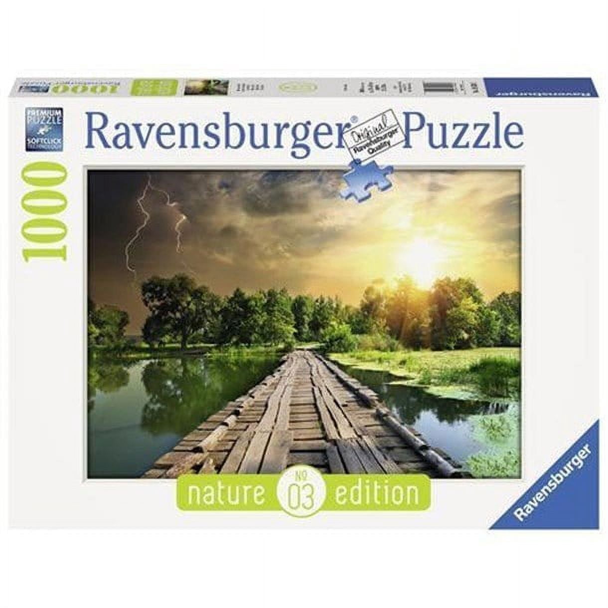 Ravensburger 1000 Piece Jigsaw Puzzle - The Wooden Footbridge, Suitable ...