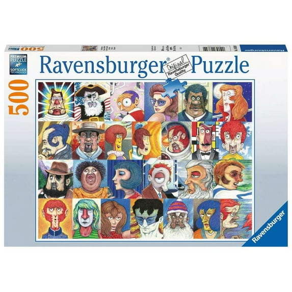Ravensburger Typefaces Jigsaw Puzzle