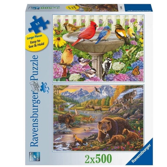 Ravensburger Wildlife Puzzle Set - 2pk