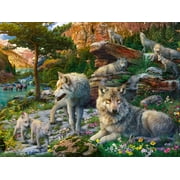 Ravensburger Wolf Wilderness 1500 Piece Jigsaw Puzzle for Adults - 16598 - Every Piece is Unique, Softclick Technology Means Pieces Fit Together Perfectly, 32 x 24 inches (80 x 60 cm) When Complete.