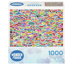 Ravensburger Wonder Forge Puzzle Series - 387 Dogs, 1000 Pc Jigsaw Puzzle, Teens & Adults Ages 14+