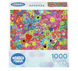 Ravensburger Wonder Forge Puzzle Series - Color Me Happy, 1000 Pc Jigsaw Puzzle for Teens Ages 14+
