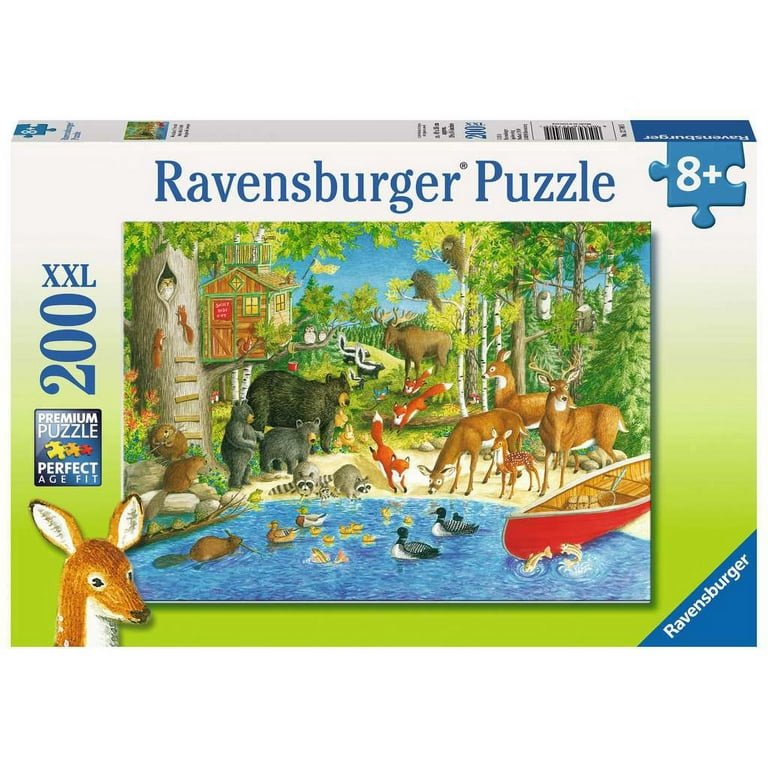 Ravensburger - puzzle enfant - puzzle 200 p xxl - en plein safari