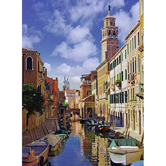 Ravensburger in Venice - Puzzle 500 Piece Jigsaw Puzzle for Adults - Every Piece is Unique, Softclick Technology Means Pieces Fit Together Perfectly