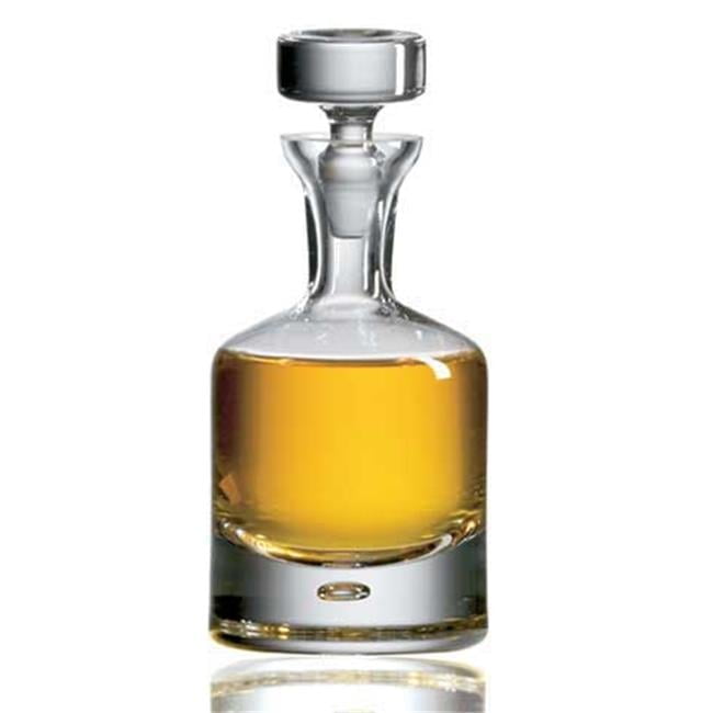 Elegant European-Made Lead-Free Crystal Decanter with Stopper