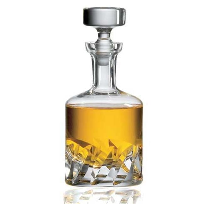 Hand-Cut Lead-Free Crystal Glass Whiskey Decanter Set