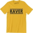 thumbnail image 1 of Raver Funny Clubbing Retro Old School Dance Festival Techno Men's T-Shirt, 1 of 4