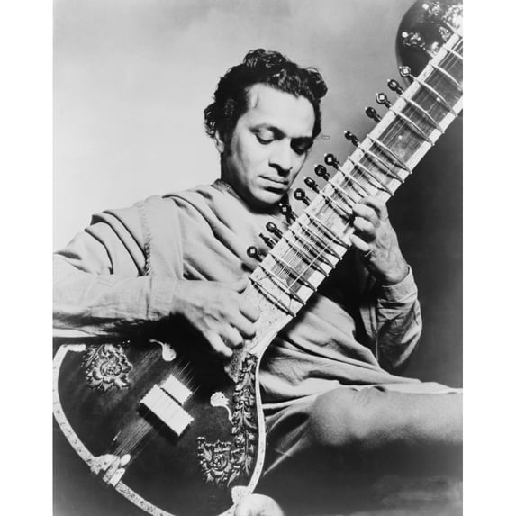 Ravi Shankar (B. 1920) History (24 x 36)
