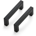thumbnail image 1 of Ravinte 10 Pack 3-3/4 inch Black Cabinet Pulls Kitchen Cabinet Handles Matte Black, 1 of 6