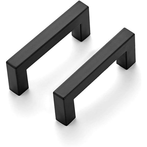 Ravinte 10 Pack 3 inch Black Cabinet Pulls Kitchen Cabinet Handles Matte Black