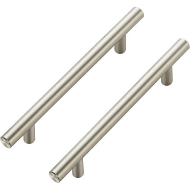 Ravinte 10 Pack 7-3/8" Cabinet Pulls Brushed Nickel Stainless Steel Kitchen Drawer Pulls Cabinet Handles 5" Hole Center