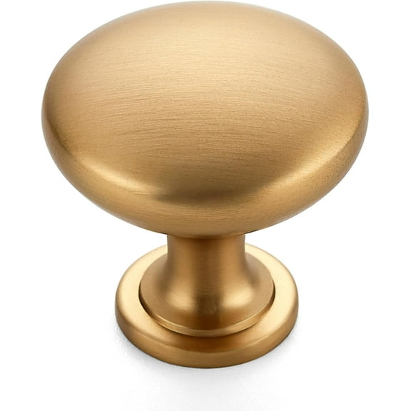 Ravinte 10 Pack Kitchen Cabinet Knobs Champagne Bronze Zinc Knobs Drawer Pulls Door Dresser Drawer Handles Knobs for Dresser Drawers