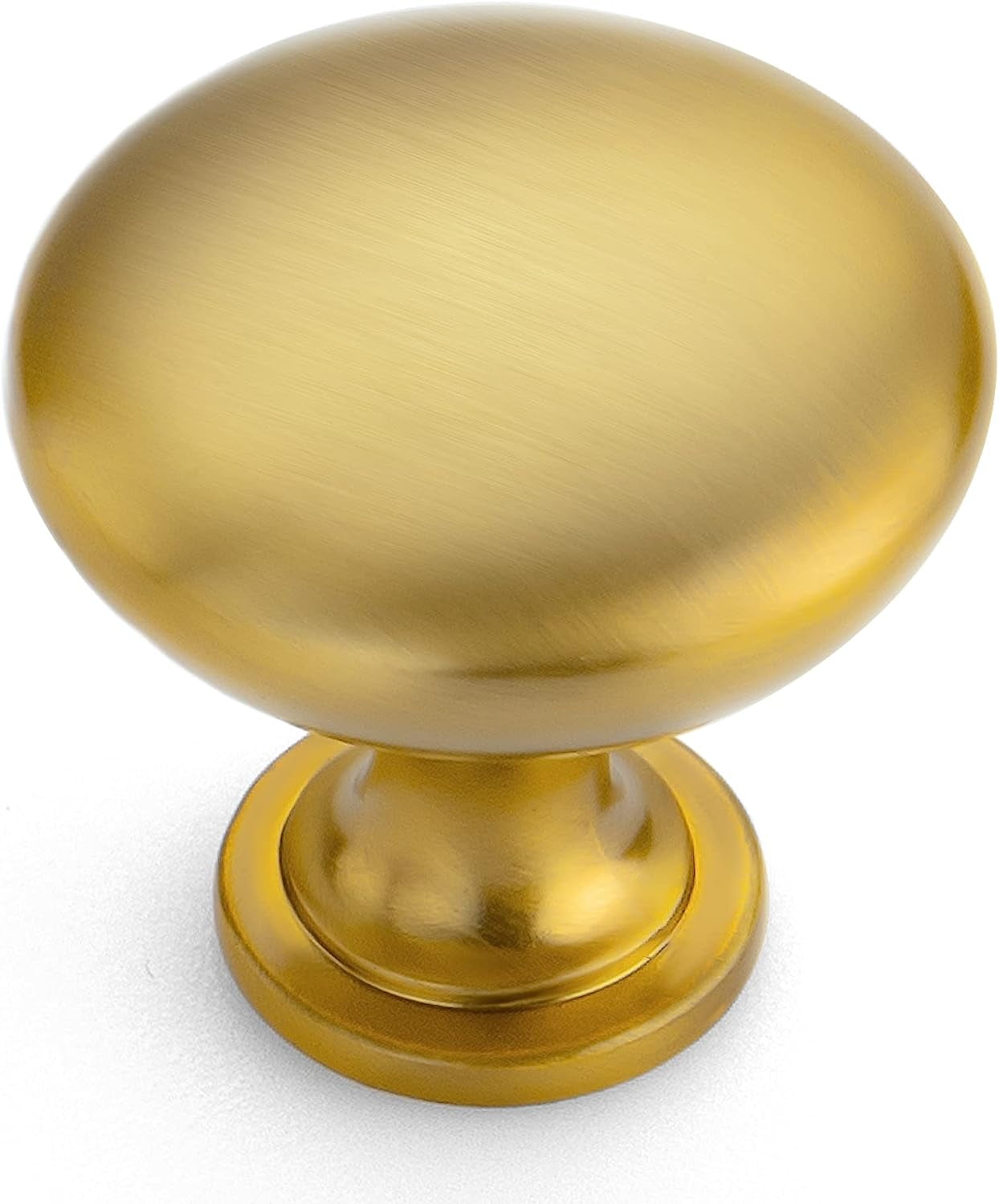 Ravinte 10 Pack Kitchen Cabinet Knobs Gold Zinc Knobs Drawer Pulls Door Dresser Drawer Handles Knobs for Dresser Drawers