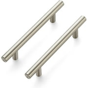 Ravinte 15 Pack 6-3/8" Cabinet Pulls Brushed Nickel Stainless Steel Kitchen Drawer Pulls Cabinet Handles 4" Hole Center