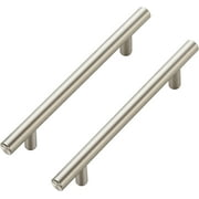 Ravinte 15 Pack 7-3/8" Cabinet Pulls Brushed Nickel Stainless Steel Kitchen Drawer Pulls Cabinet Handles 5" Hole Center