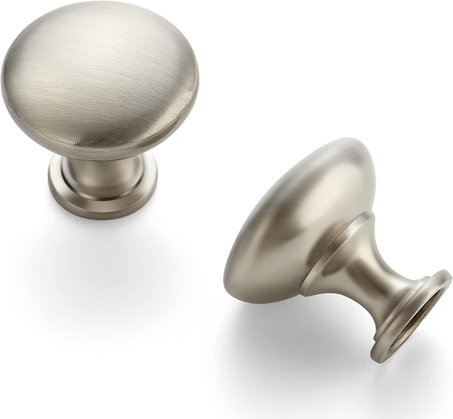 Ravinte 15 Pack Kitchen Cabinet Knobs Brushed Nickel Zinc Knobs Drawer Pulls Door Dresser Drawer Handles Knobs for Dresser Drawers