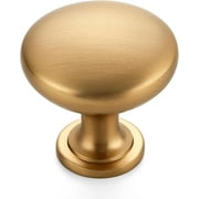 Ravinte 20 Pack Kitchen Cabinet Knobs Champagne Bronze Zinc Knobs Drawer Pulls Door Dresser Drawer Handles Knobs for Dresser Drawers