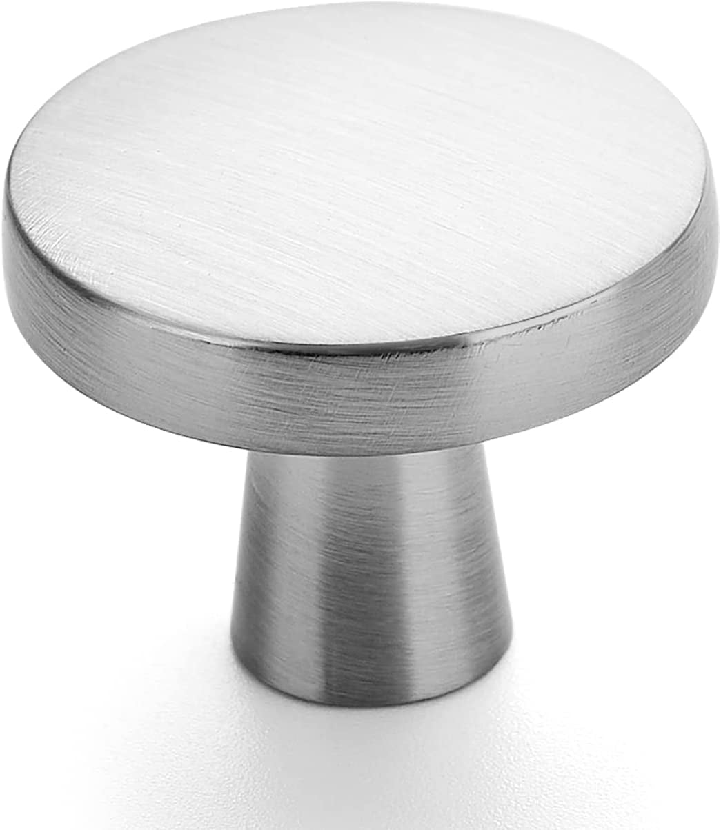 Knob Simple Ravinte 25 Pack Drawer Pulls 1-1/4 Inch Kitchen Cabinet Knobs Solid ...