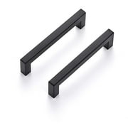 Ravinte 500 Pack 5 inch Black Cabinet Pulls Kitchen Cabinet Handles Matte Black