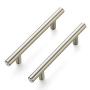 Ravinte 30 Pack 6" Cabinet Pulls Brushed Nickel Stainless Steel Kitchen Drawer Pulls Cabinet Handles 3-3/4" Hole Center