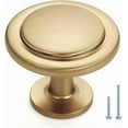 thumbnail image 1 of Ravinte 30 Pack Brushed Nickel Cabinet Pulls 1-1/4 inch Kitchen Drawer Pulls Cabinet Door Handles Knobs for Dresser, 1 of 10