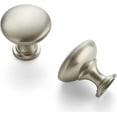 thumbnail image 1 of Ravinte 5 Pack Kitchen Cabinet Knobs Brushed Nickel Zinc Knobs Drawer Pulls Door Dresser Drawer Handles Knobs for Dresser Drawers, 1 of 9
