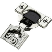 Ravinte 60 Pack 30 Pairs 1/2 inch Overlay Soft Close Hinges for Kitchen Cabinet Hinges Satin Nickel Hidden Hinges Stainless Steel Concealed Hinge self Closing
