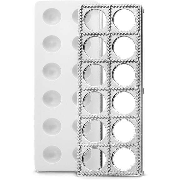 Bellemain Ravioli Maker Press, Pelmeni Mold, Ravioli Cutter & Dumpling Maker, 1.5