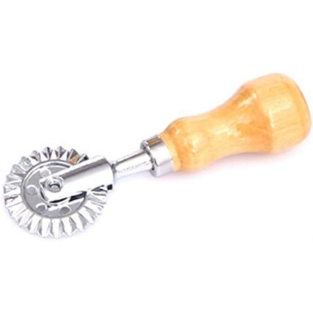 Ravioli Stamp Set, Ravioli Cutters with Wooden Handle and Fluted Edge Pastry Cutter Dumpling Maker for Making Ravioli, Empanadillas or Cookies