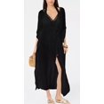 thumbnail image 1 of Raviya Women's Maxi Dress Swim Cover-Up (M, Black), 1 of 4