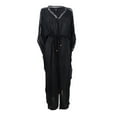 thumbnail image 1 of Raviya Women's Maxi Dress Swim Cover-Up (XL, Black), 1 of 2