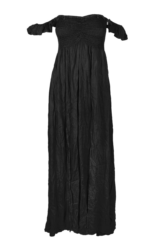 raviya off the shoulder dress Raviya Women's Off-The-Shoulder Ruffled Maxi Cover-Up Dress
