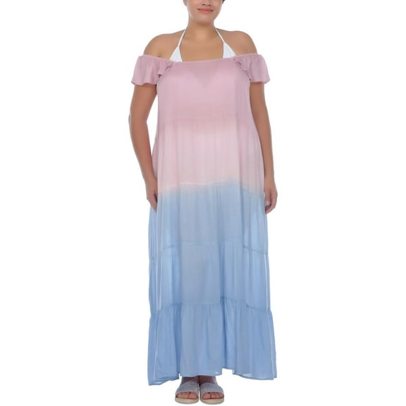 Raviya Womens Plus Beachwear Summer Cover-Up
