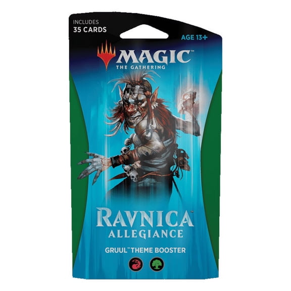 Wizards Mtg Ravnica Allegiance Theme Booster - Gruul