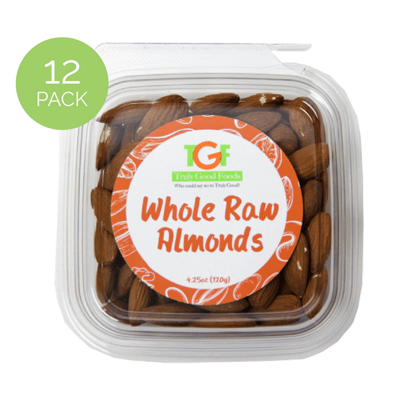 Raw Almonds Mini Cubes, 4.25oz, 12-count