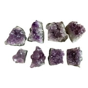 Raw Amethyst Cluster Druzy Collection Box 6 - 8 oz Box Lot, 8 - 10 Pieces Natural Amethyst, Amethyst Geode, Raw Amethyst Druze