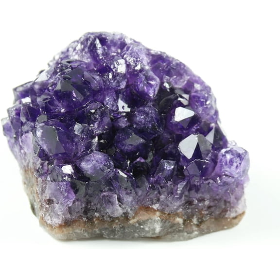 Raw Amethyst Stones and Crystals Rock, Natural Amathesis Crystal Clusters, Geodes with Crystals, Cuarzo Amatista Original, Real Amethyst Crystals Geode, Gemstones, Healing Crystals(0.11Lb)
