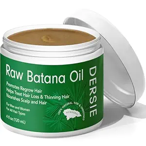 Raw Batana Oil For Hair Growth Unrefined Solid Batana Oil Sourced From