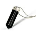 thumbnail image 1 of Raw Black Tourmaline Crystal Healing Pendant Necklace, 1 of 7