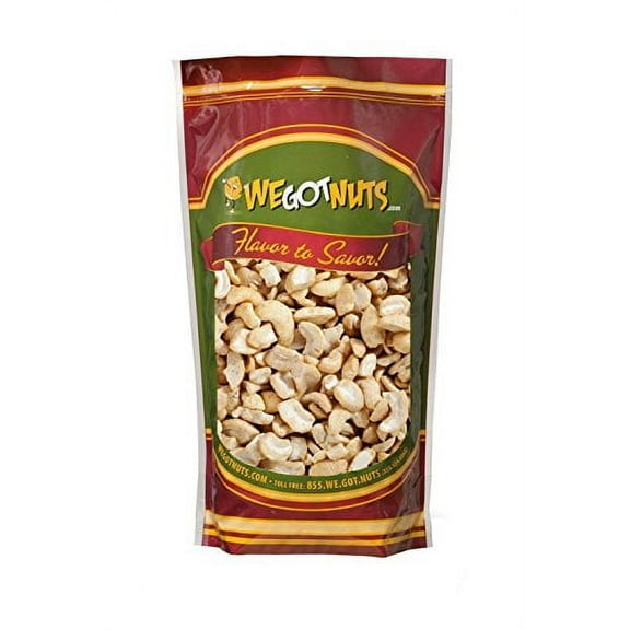 Raw Cashew Pieces By We Got Nuts: Unsalted &Unroasted Cashew Halves For Cashew Milk, Cheese &Butter -Delicious &Nutritious Snack, Packed FreshIn A Resealable Airtight Bag -3 Pounds