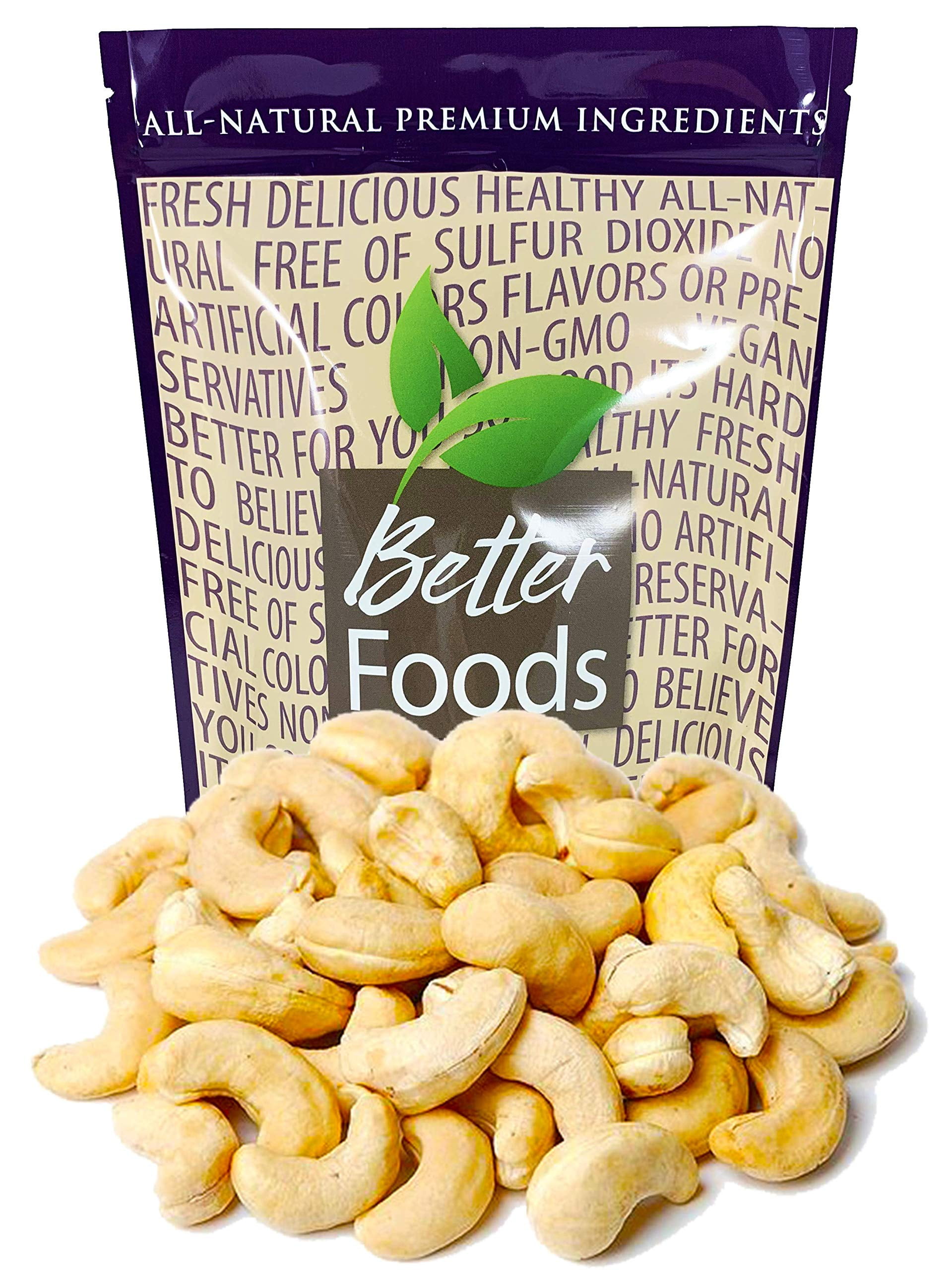Raw Cashews 22 oz ZS23 Whole Unsalted No Shell All Natural