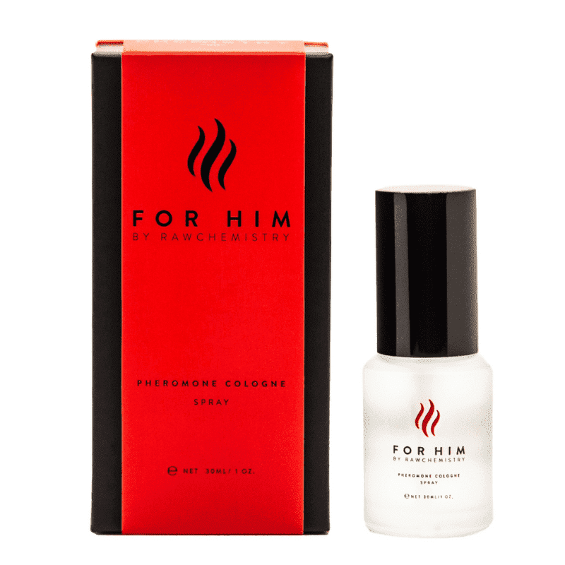 For Him by RawChemistry Pheromone Infused Cologne Spray for Men 1 Fl Oz