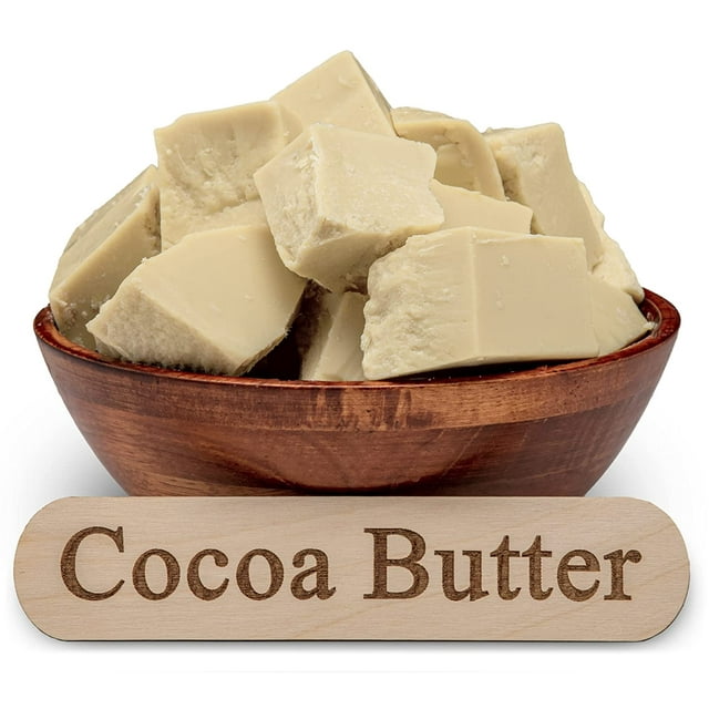 Organic Raw Cocoa Butter 5 lbs. Arriba Nacional Cacao, For Cooking, DIY Body Care