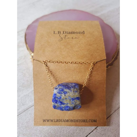 Raw Crystal Necklace- Natural Stones