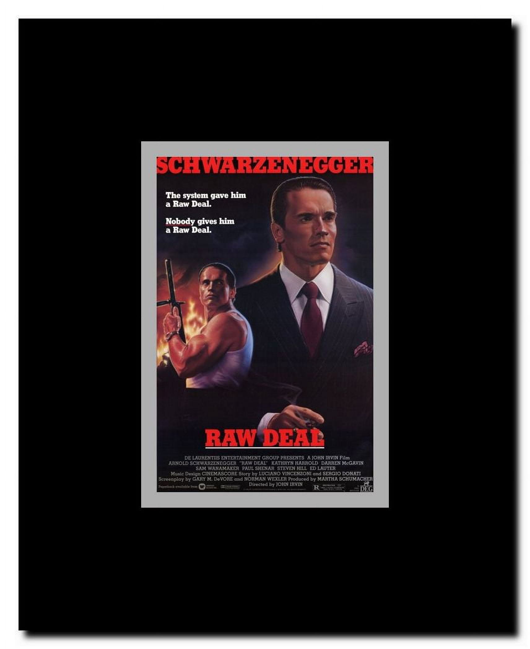 Raw Deal Framed Movie Poster