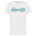 thumbnail image 1 of Raw Denim Brooklyn Nyc T-Shirt Men -Image by Shutterstock, Male Small, 1 of 2