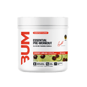 RAW Nutrition Essential Pre Workout Powder, 200mg Caffeine, Cherry Limeade, 20 Servings