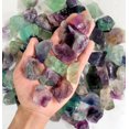 thumbnail image 1 of Raw Fluorite Crystals - Bulk Rough Stones - Healing Crystals Natural Gemstones, 1 of 3