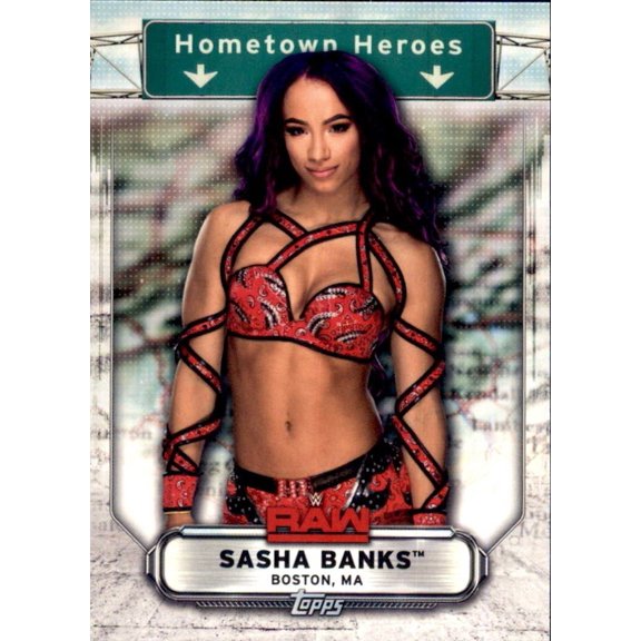 Raw Hometown Heroes #HH-36 WWE Wrestling Mascot Network Collectible Card