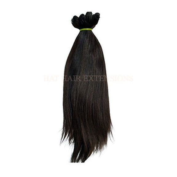 Raw Indian Straight Human Hair Machine weft - 100 Gram Unprocessed Straight hair